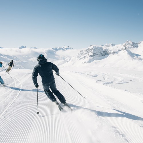 Skiën in Zürs