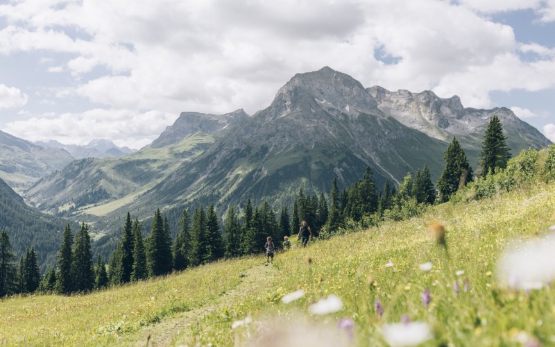 Mooie uitzichten in Lech